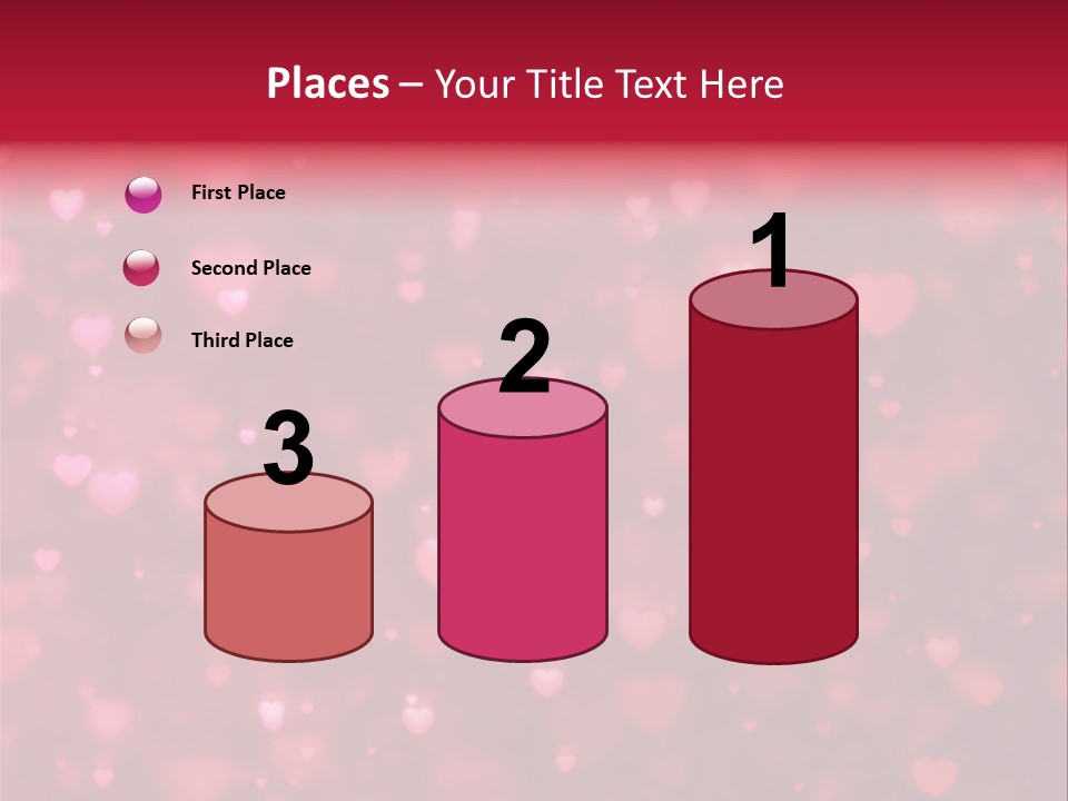 Backdrop Romance Pink PowerPoint Template
