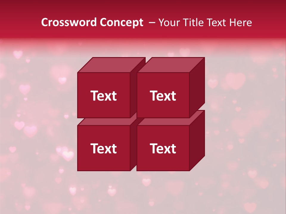 Backdrop Romance Pink PowerPoint Template