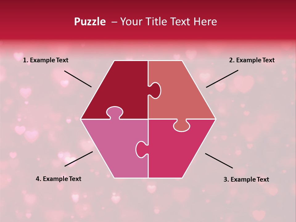 Backdrop Romance Pink PowerPoint Template