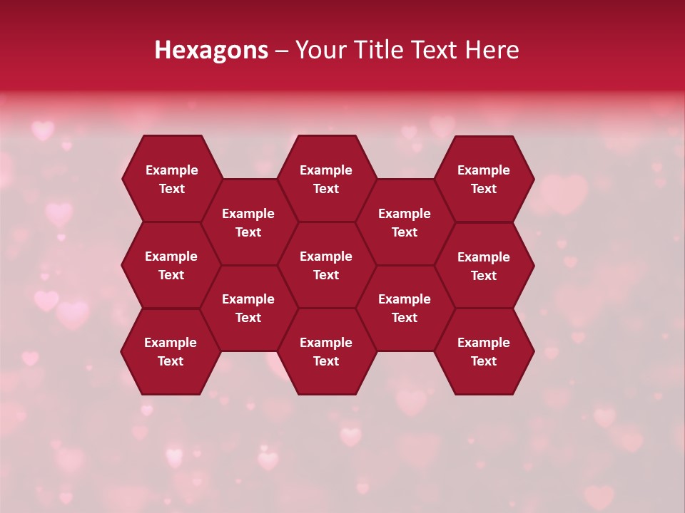 Backdrop Romance Pink PowerPoint Template