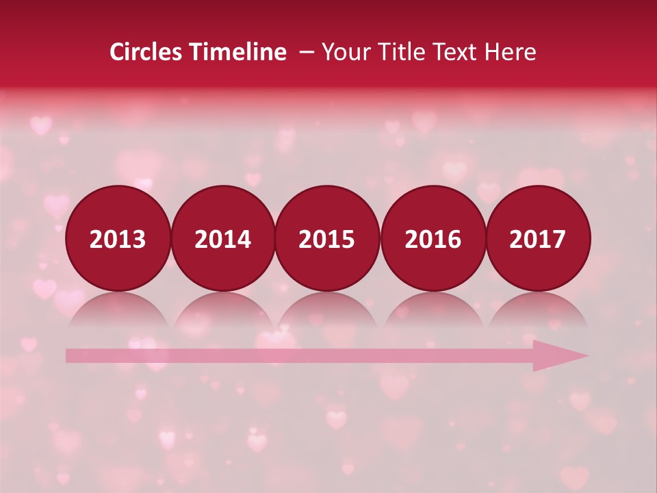 Backdrop Romance Pink PowerPoint Template