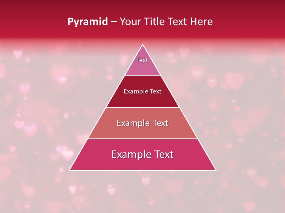 Backdrop Romance Pink PowerPoint Template