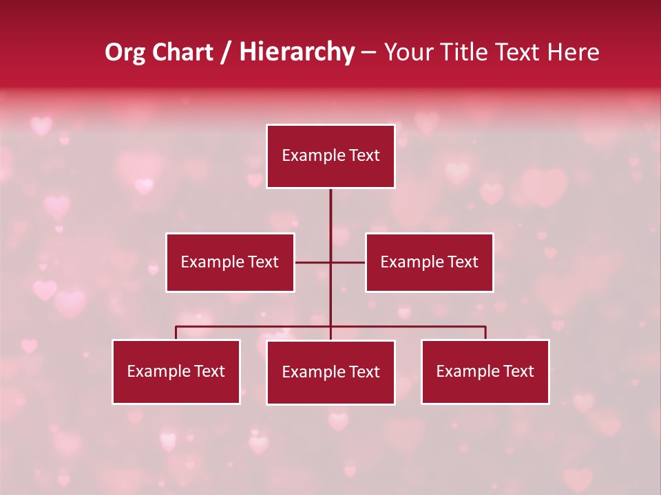 Backdrop Romance Pink PowerPoint Template