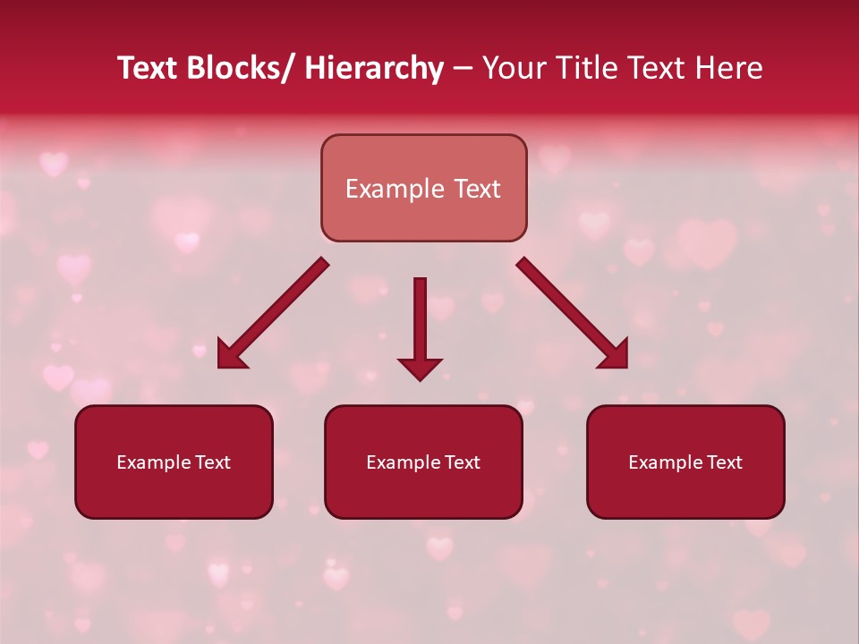 Backdrop Romance Pink PowerPoint Template