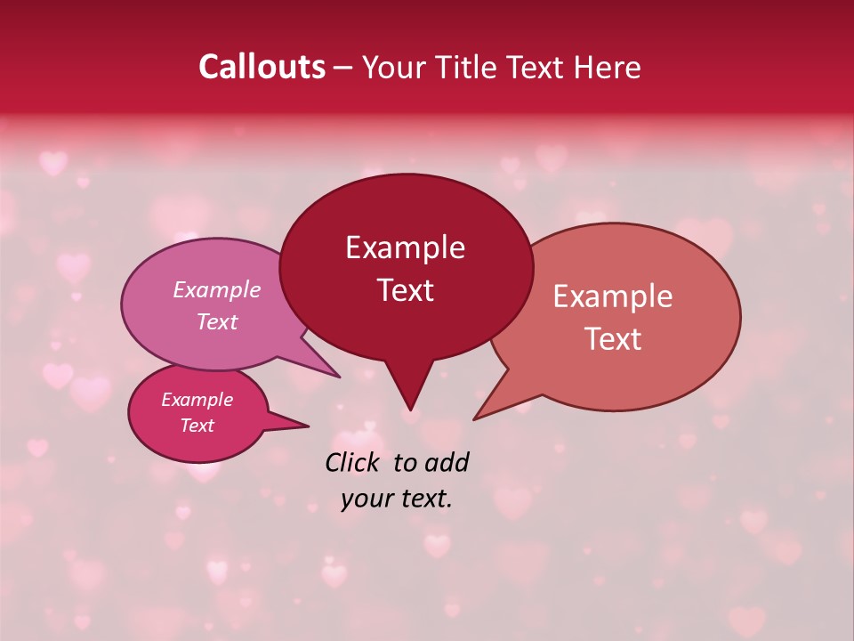 Backdrop Romance Pink PowerPoint Template