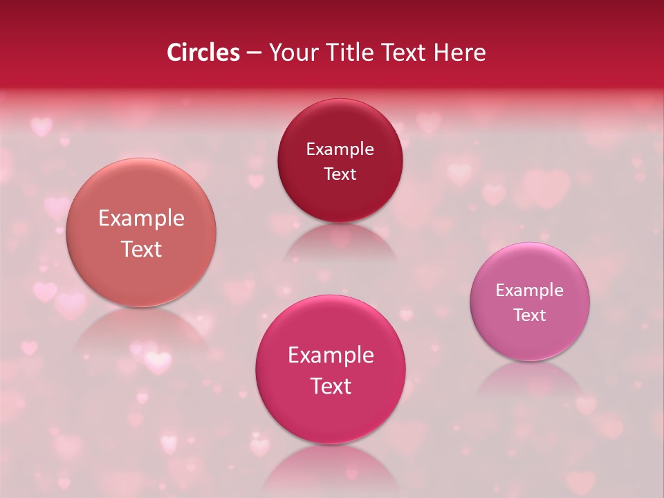 Backdrop Romance Pink PowerPoint Template