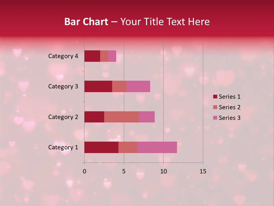 Backdrop Romance Pink PowerPoint Template