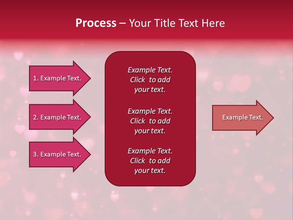 Backdrop Romance Pink PowerPoint Template