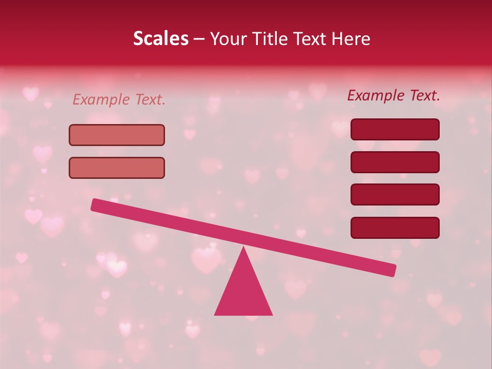 Backdrop Romance Pink PowerPoint Template