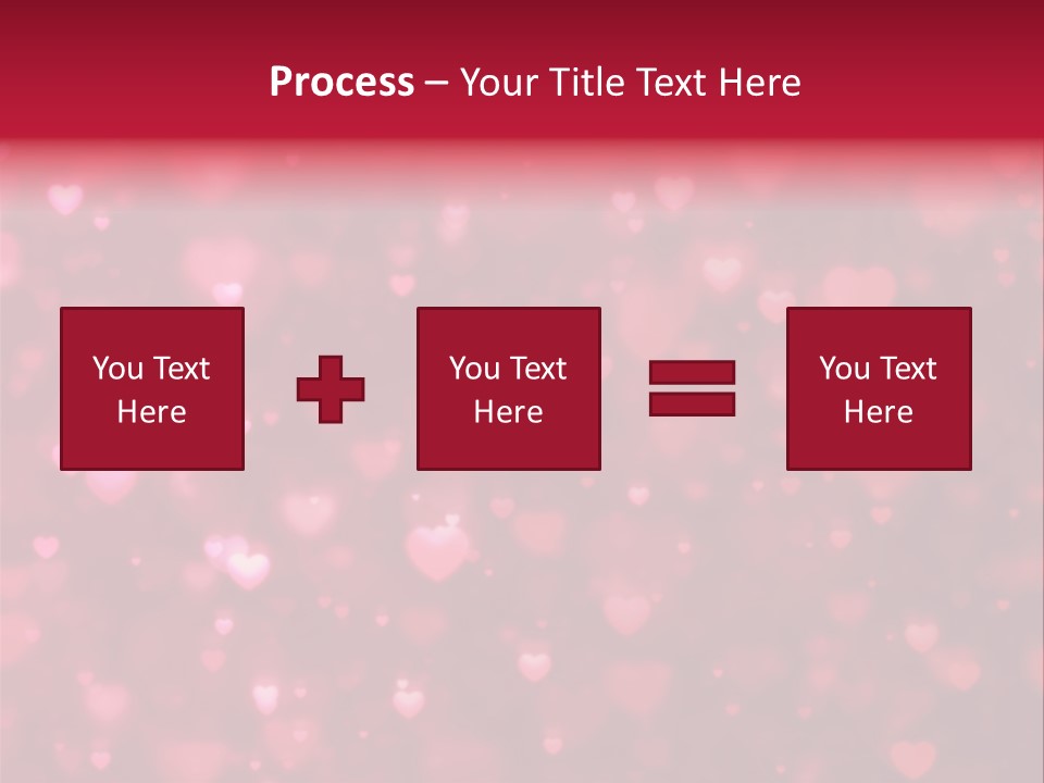Backdrop Romance Pink PowerPoint Template