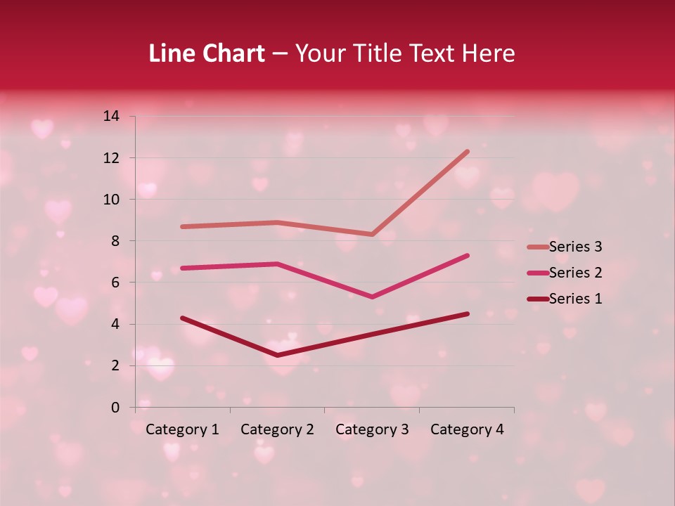 Backdrop Romance Pink PowerPoint Template