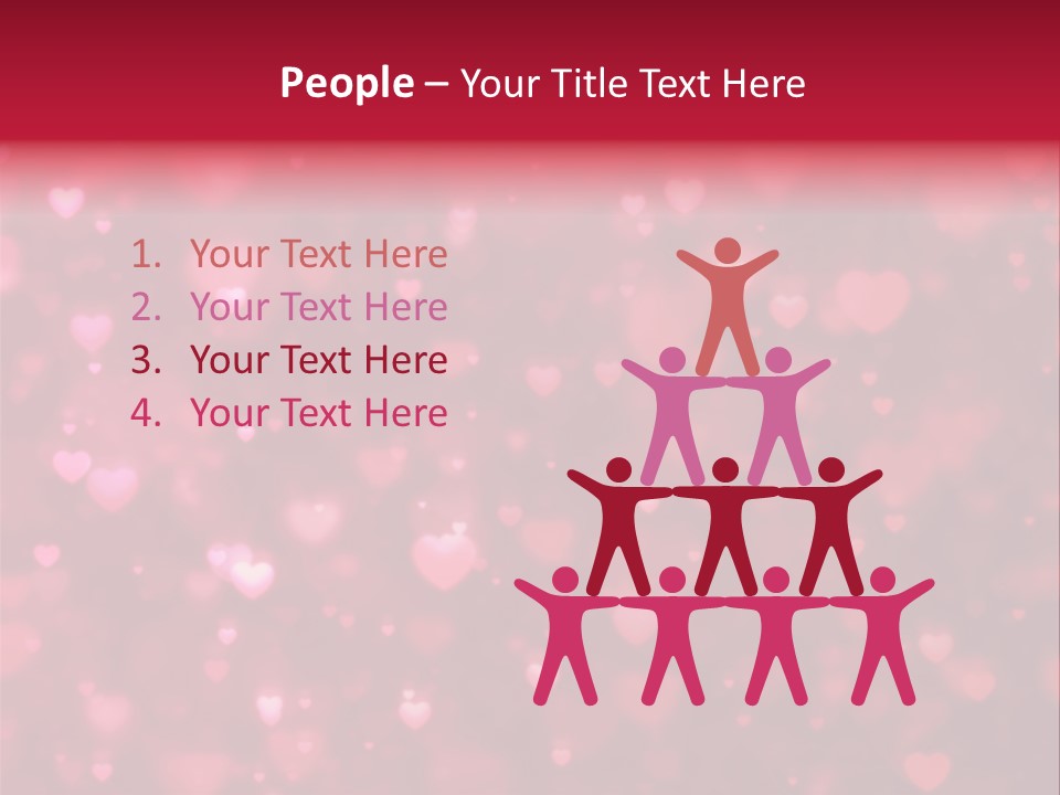 Backdrop Romance Pink PowerPoint Template