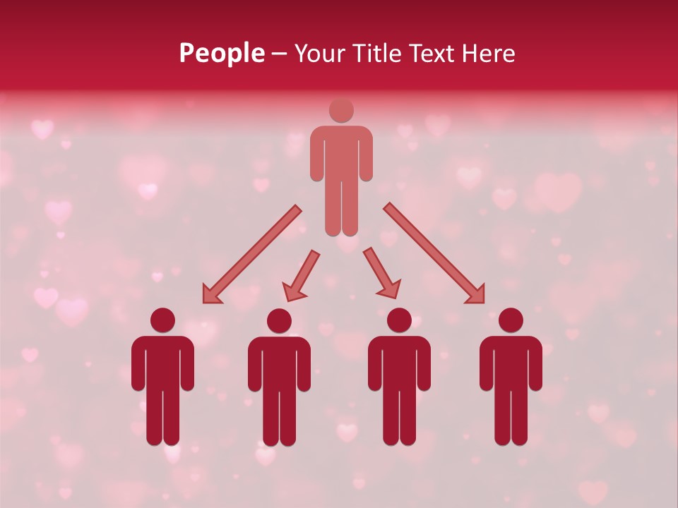 Backdrop Romance Pink PowerPoint Template