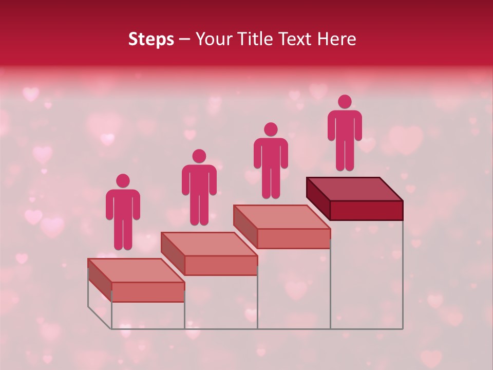Backdrop Romance Pink PowerPoint Template