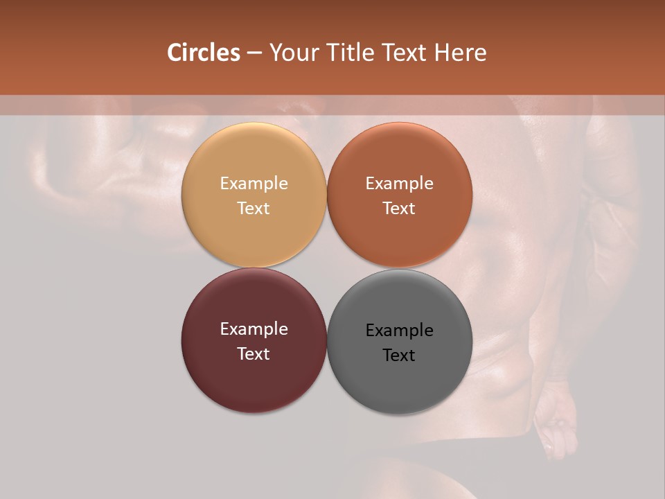 Torso Nipple Black PowerPoint Template