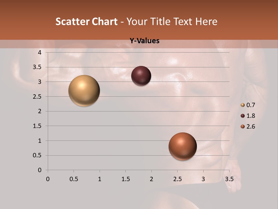 Torso Nipple Black PowerPoint Template
