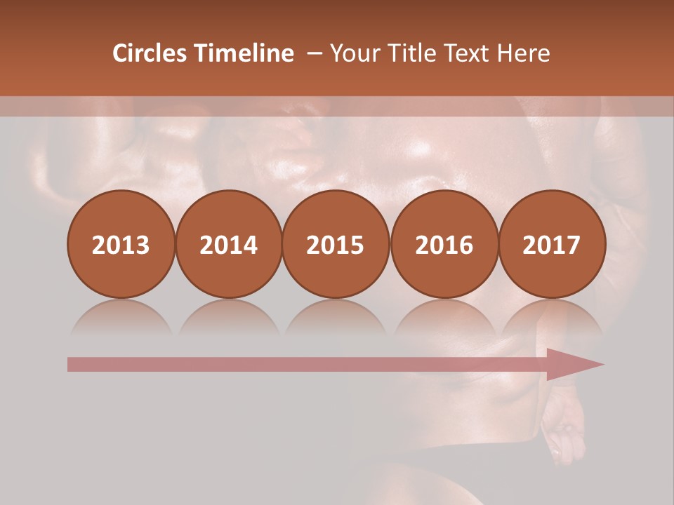 Torso Nipple Black PowerPoint Template