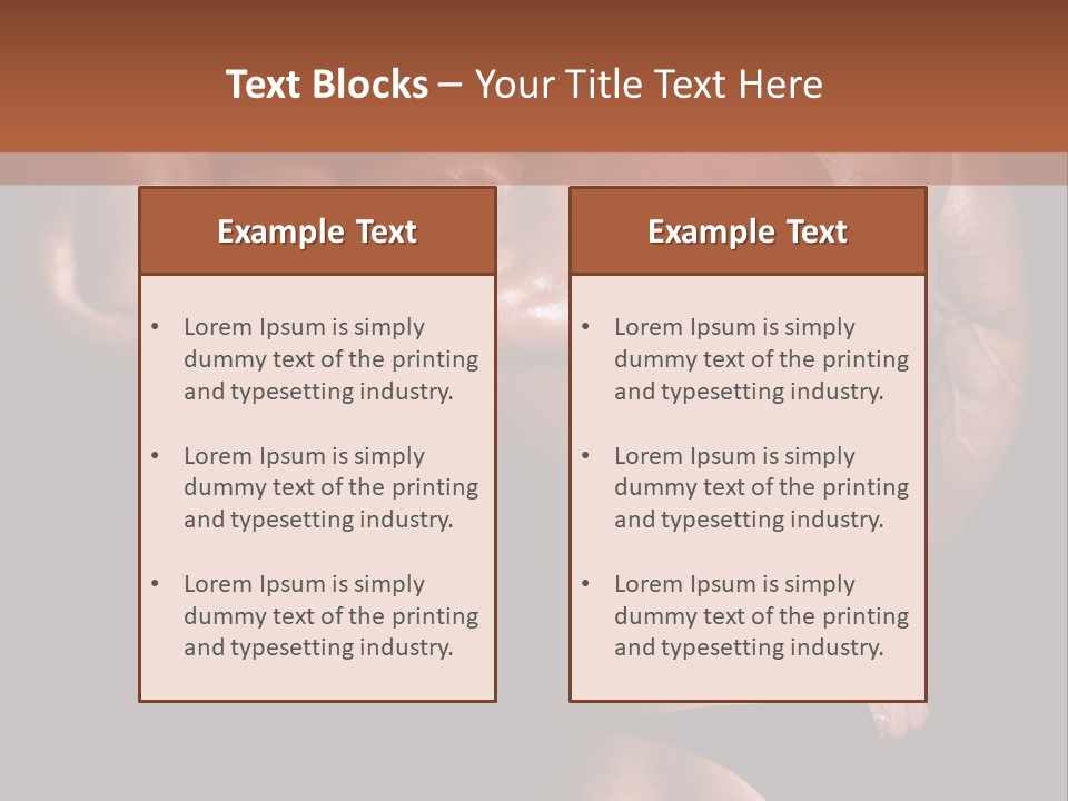 Torso Nipple Black PowerPoint Template