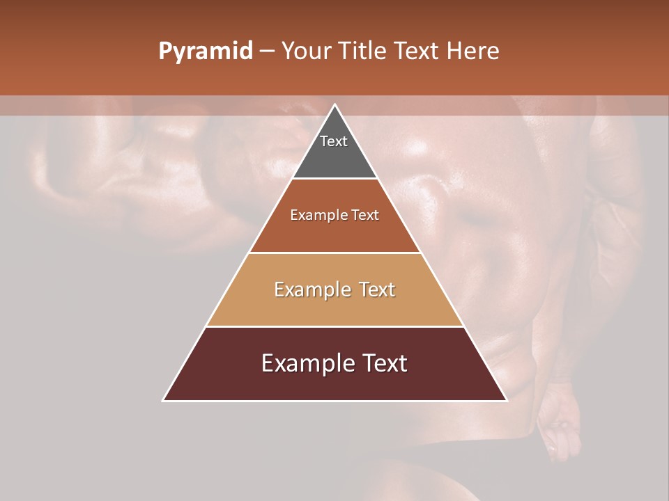 Torso Nipple Black PowerPoint Template