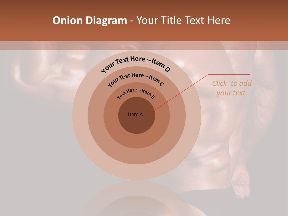 Torso Nipple Black PowerPoint Template