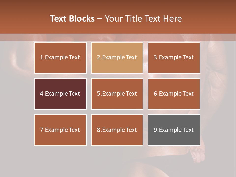 Torso Nipple Black PowerPoint Template