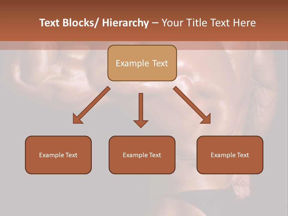 Torso Nipple Black PowerPoint Template