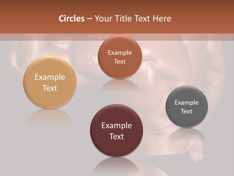 Torso Nipple Black PowerPoint Template