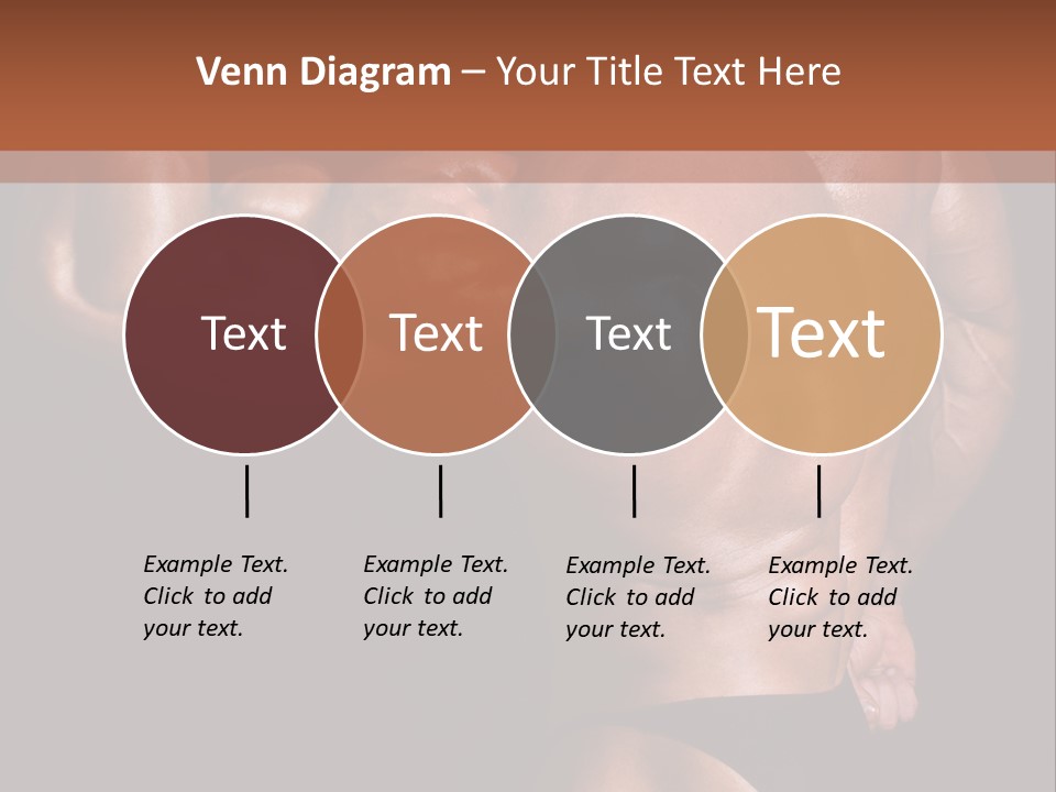 Torso Nipple Black PowerPoint Template