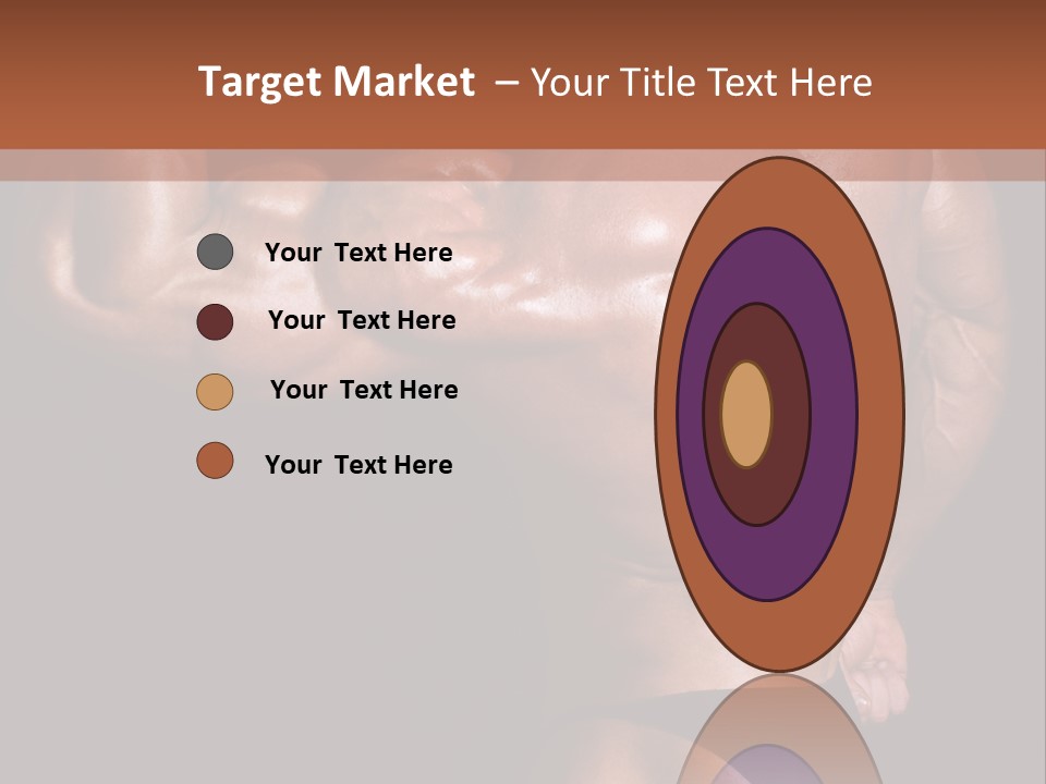 Torso Nipple Black PowerPoint Template