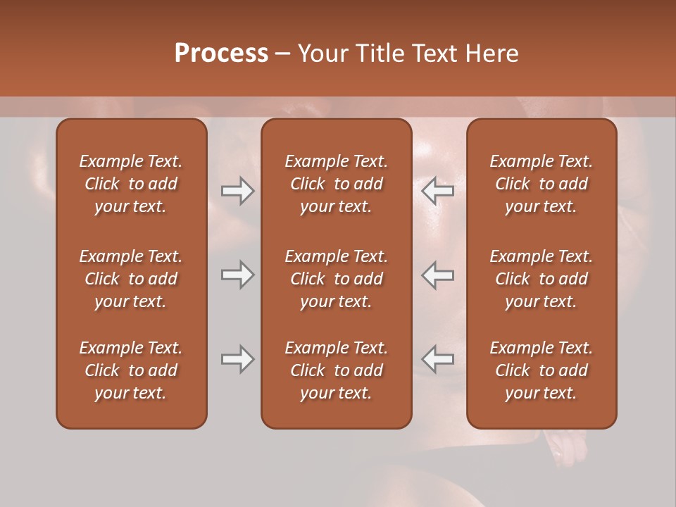 Torso Nipple Black PowerPoint Template