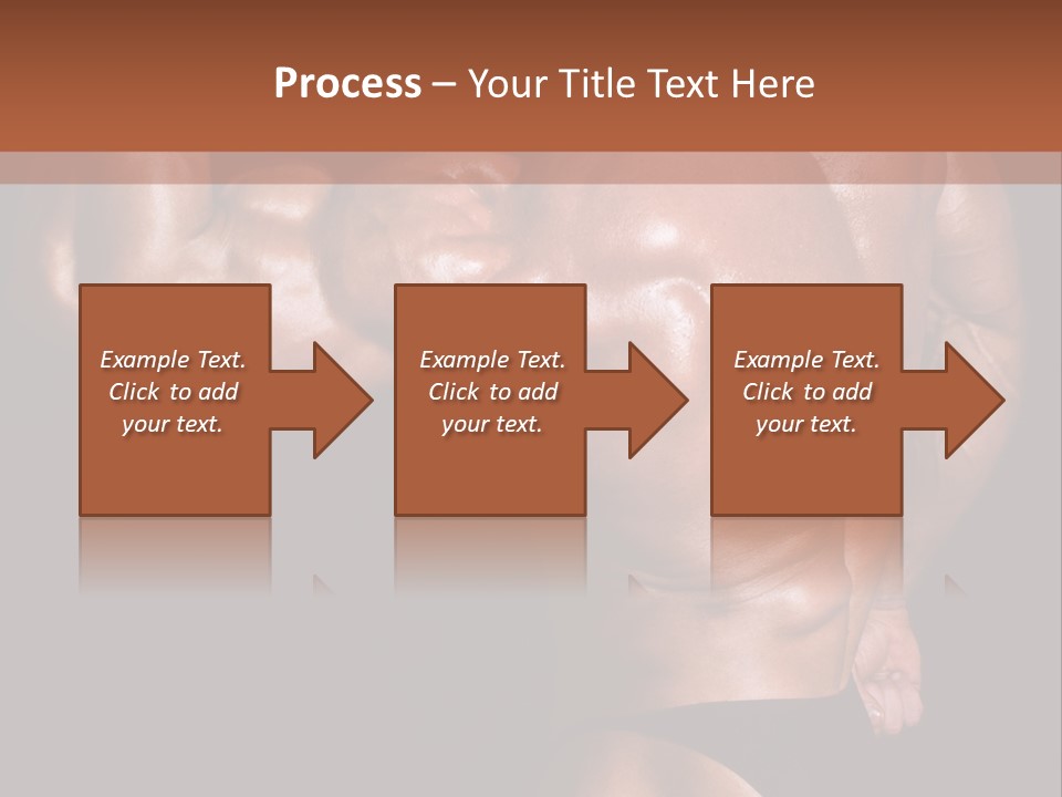 Torso Nipple Black PowerPoint Template