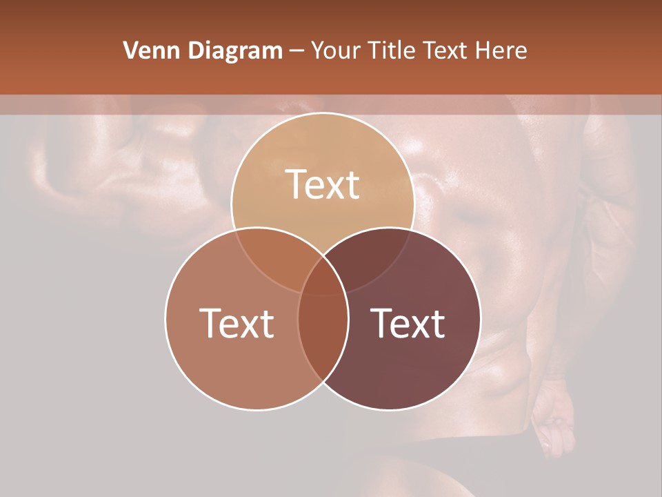 Torso Nipple Black PowerPoint Template