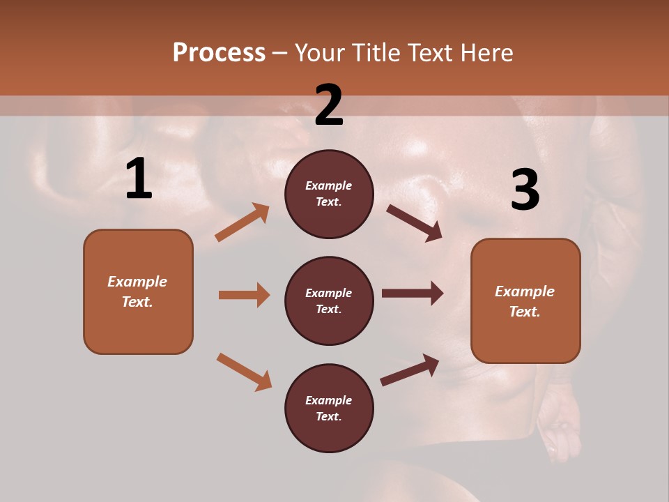 Torso Nipple Black PowerPoint Template