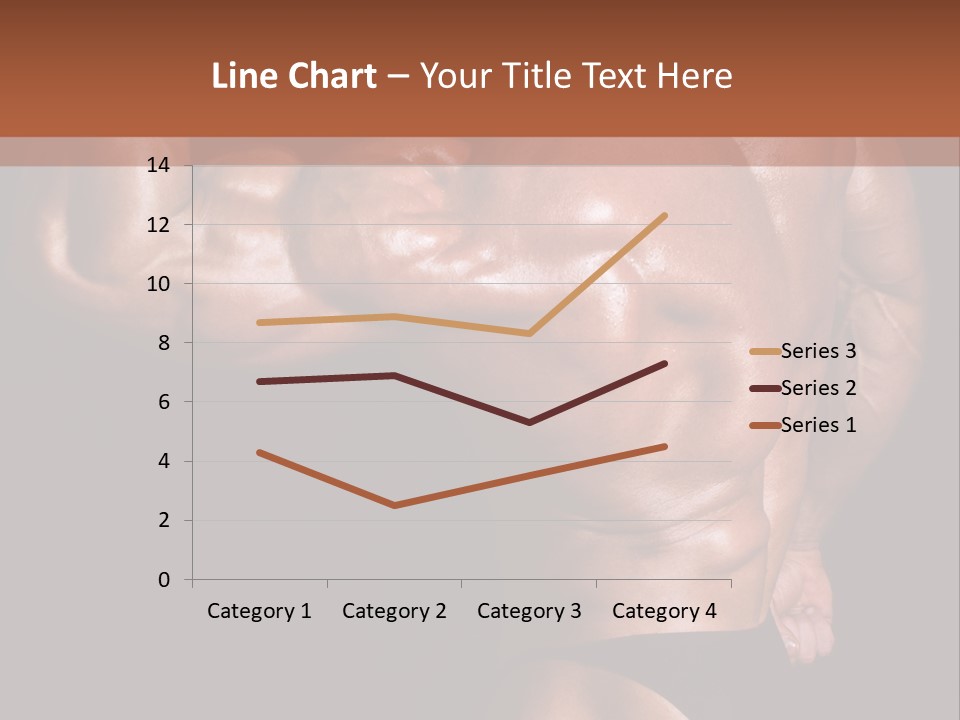 Torso Nipple Black PowerPoint Template