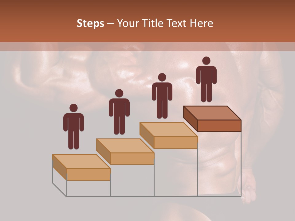 Torso Nipple Black PowerPoint Template