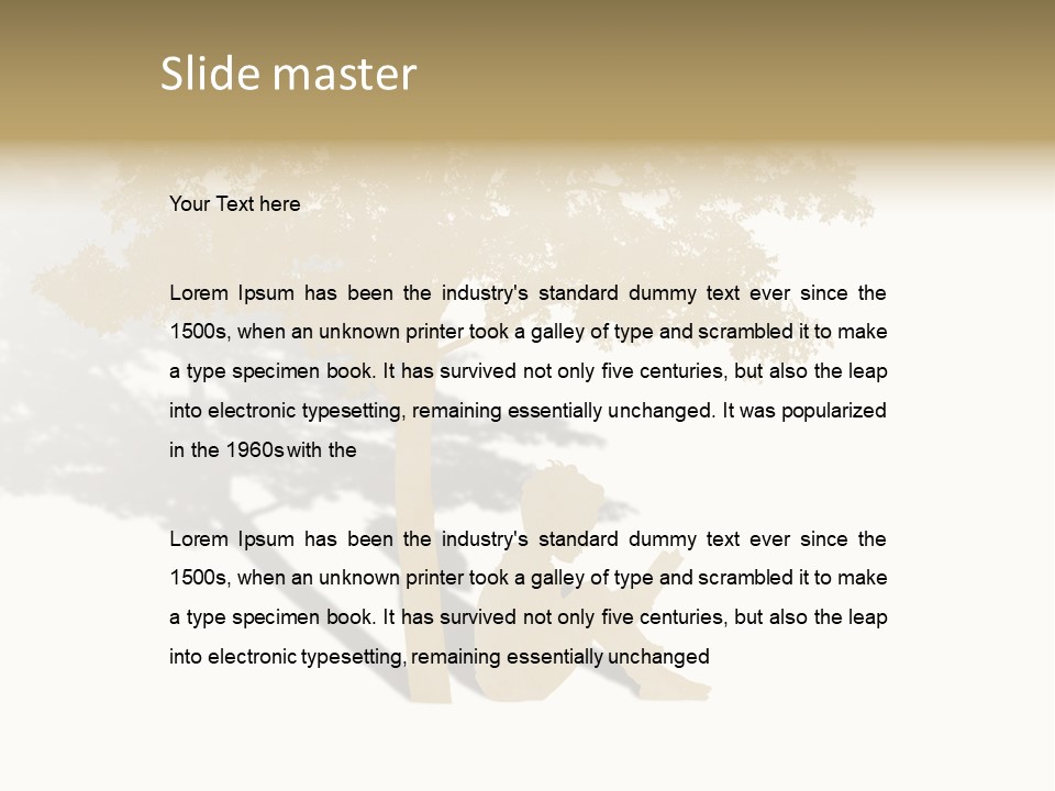 Care Concept Craft PowerPoint Template