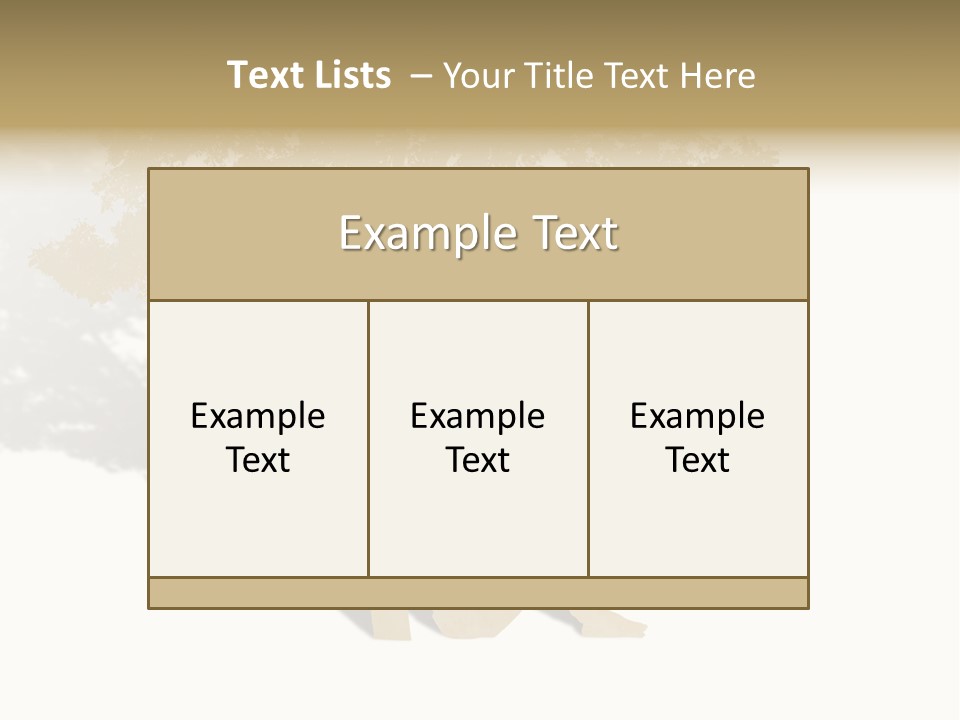 Care Concept Craft PowerPoint Template