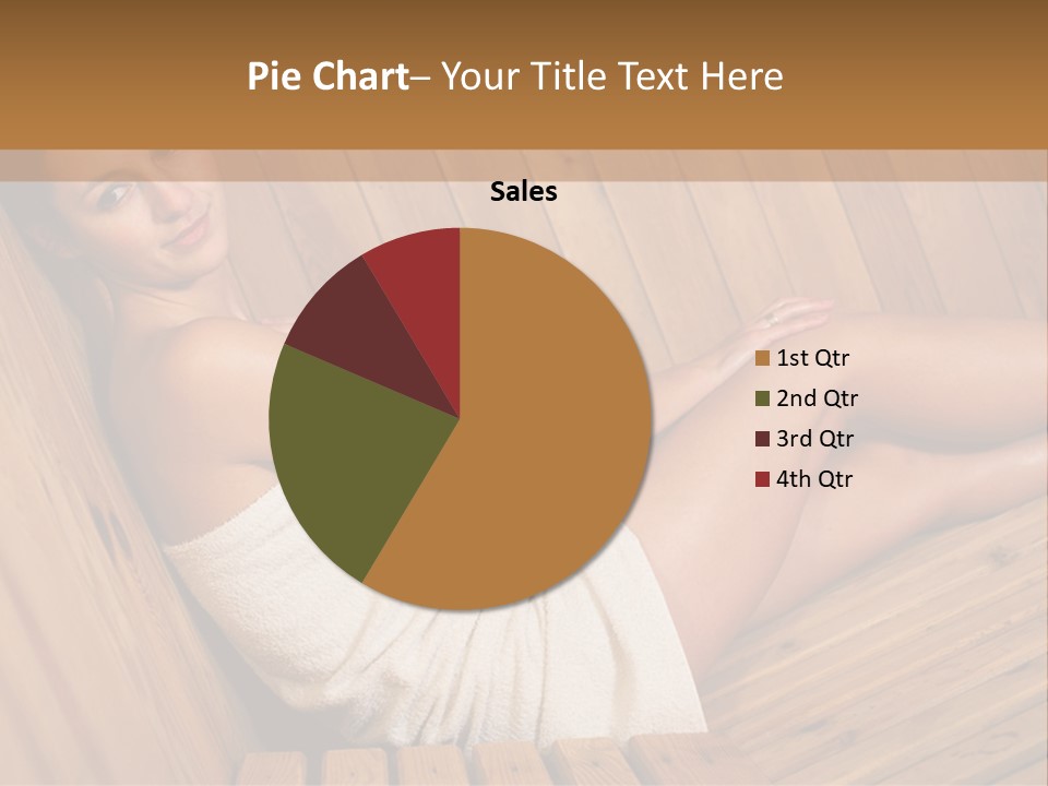 Warm Sauna Pretty PowerPoint Template