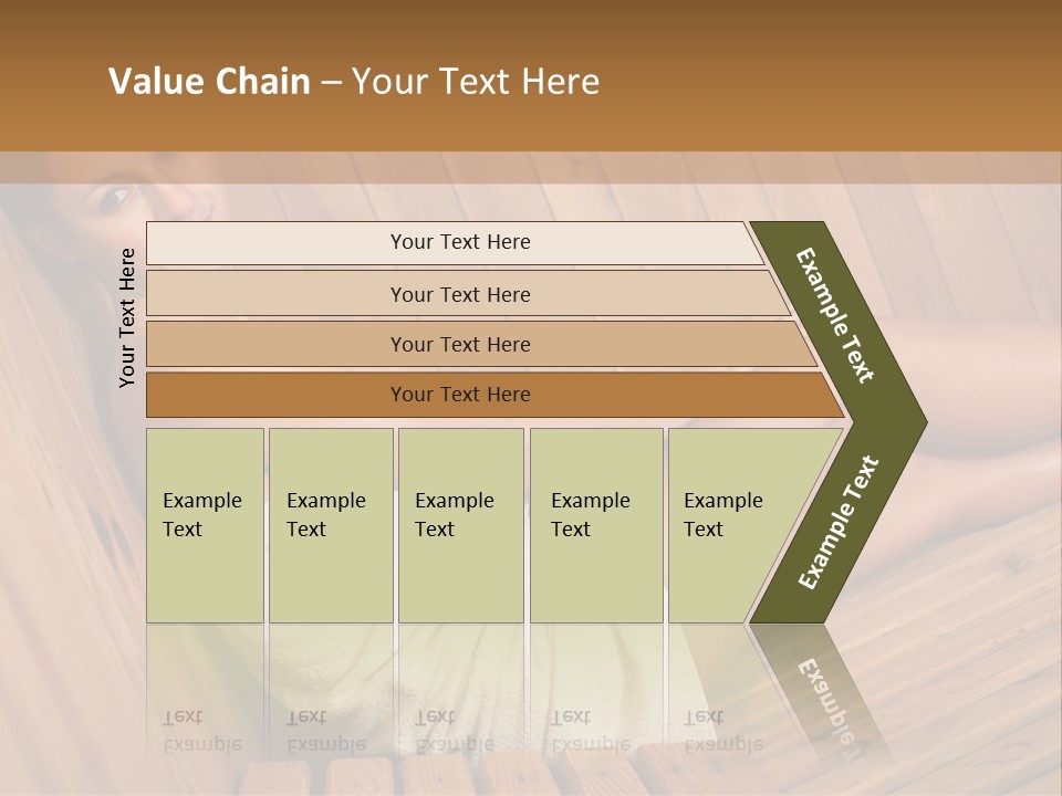 Warm Sauna Pretty PowerPoint Template