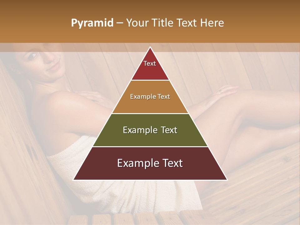 Warm Sauna Pretty PowerPoint Template