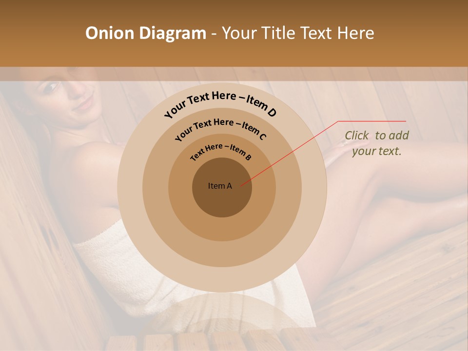 Warm Sauna Pretty PowerPoint Template