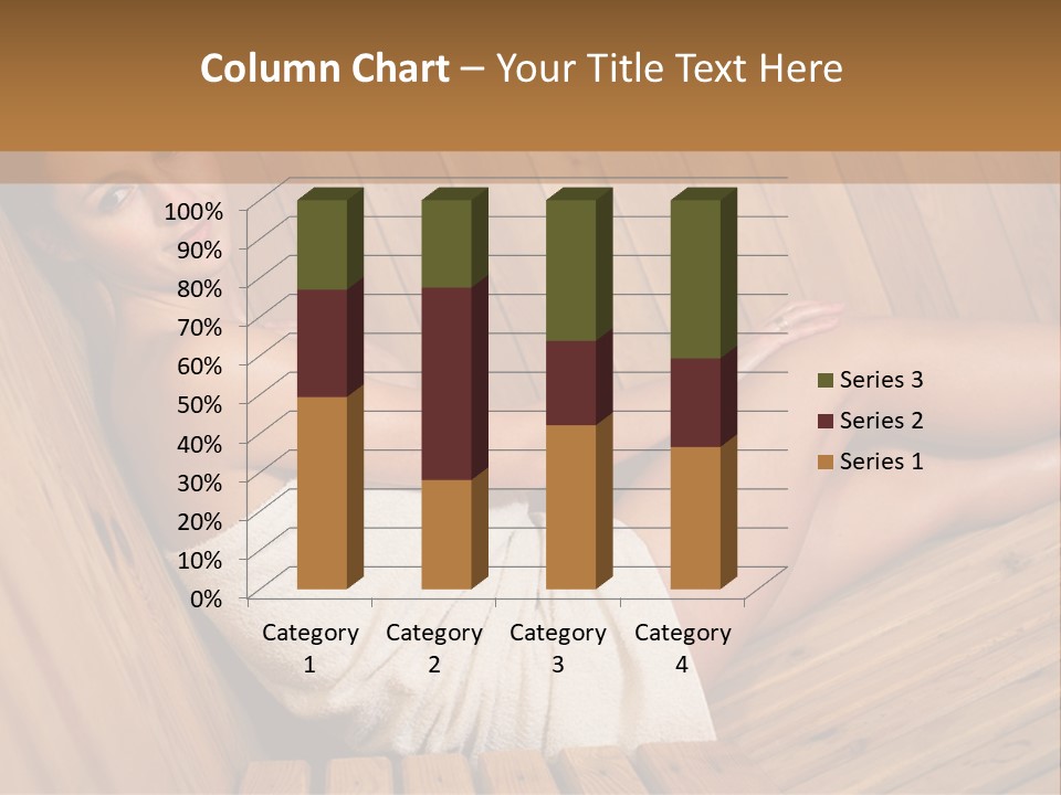 Warm Sauna Pretty PowerPoint Template