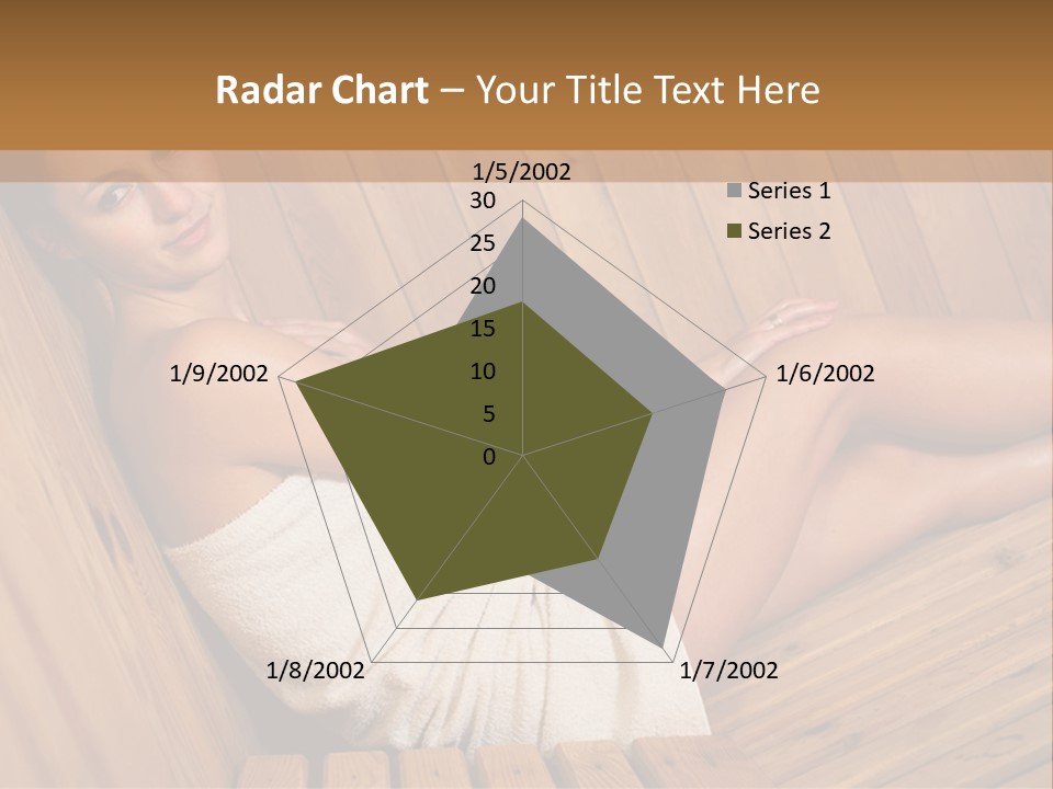 Warm Sauna Pretty PowerPoint Template