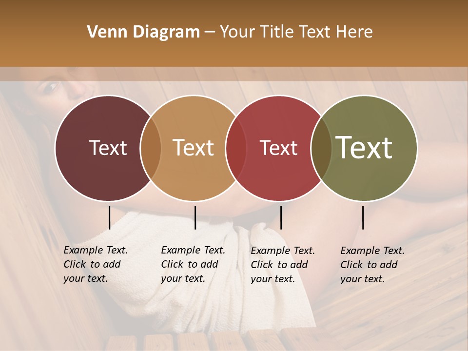 Warm Sauna Pretty PowerPoint Template