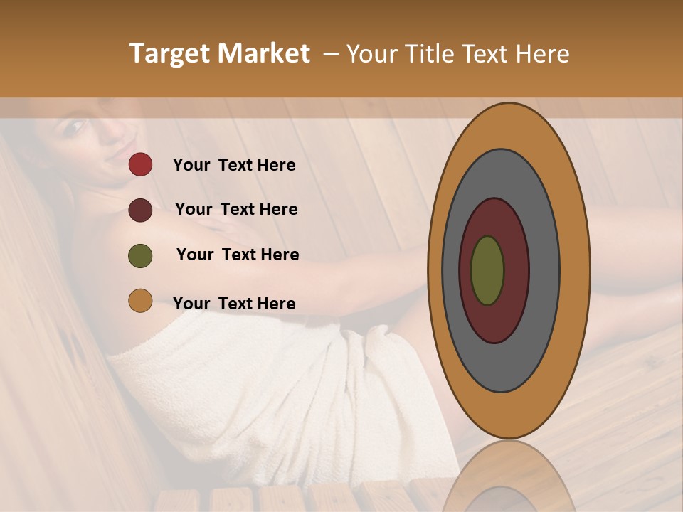 Warm Sauna Pretty PowerPoint Template
