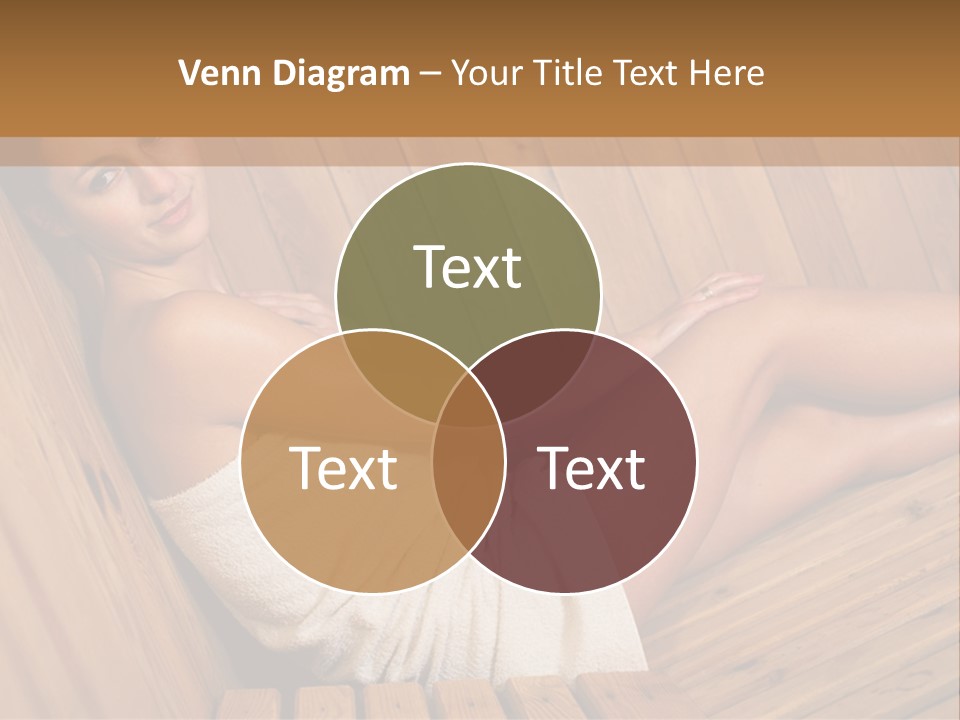 Warm Sauna Pretty PowerPoint Template