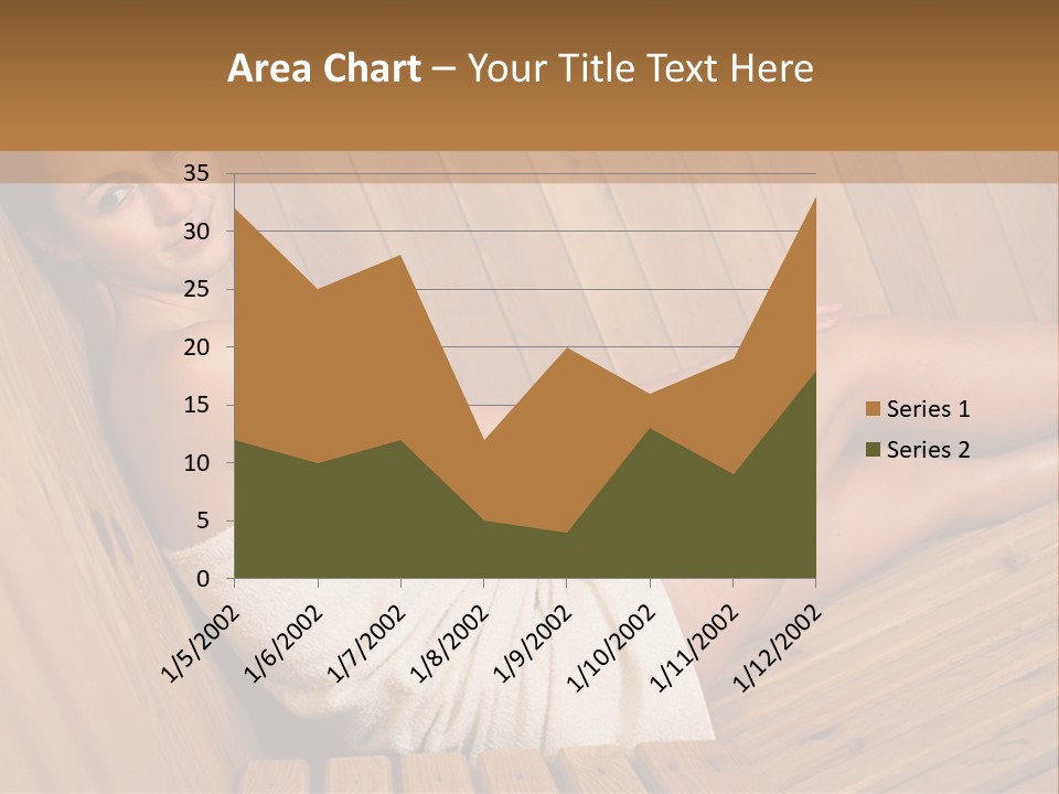 Warm Sauna Pretty PowerPoint Template