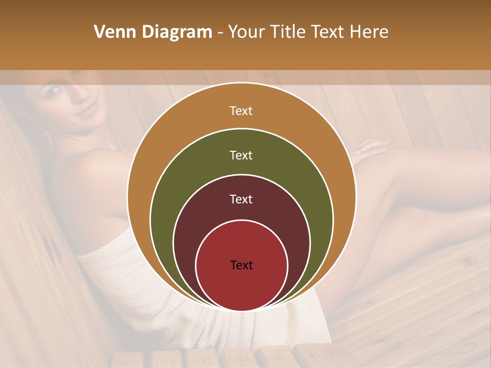 Warm Sauna Pretty PowerPoint Template