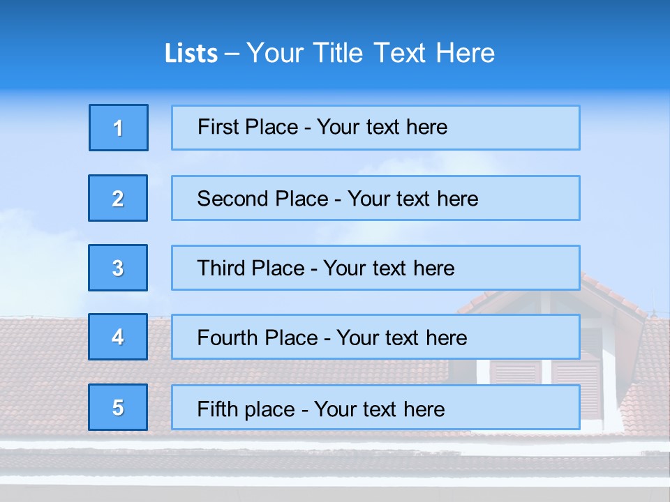 Real Lifestyle Building PowerPoint Template