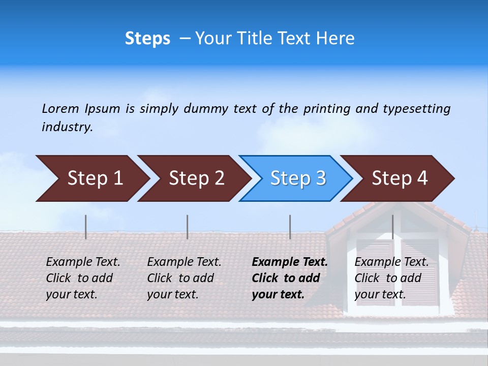 Real Lifestyle Building PowerPoint Template